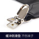 Ifsong Men's Formal Wear Business Sexy Double Clamp Gold Belt European y americanos Clip Clip Single Clip Long Stockings Anti-Slip Leg Rock Clip Black 2 Clip Goling Belt (calcetines gruesos y delgados Universales)
