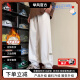 Pantalones casuales impermeables al viento para hombres en invierno Plus Pantalones engrosados ​​en terciopelo para hombres sueltos de gran tamaño, atadas a los pies K1049J más el terciopelo-negro XL [130-150jin [Jin iguala 0.5 kg]]]