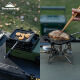 CAMPINGMOON Black Sandwich Baking Pan Bread Baking Pan Toast Bread Clip Fried Pan BKTT-1315 [BKTT-1315] Black Sandwich Clip