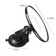 Copa de succión Tipo de automóvil Retalla interior Retraso espejo grande Campo de vista Grande convexo espejo de triciclo eléctrico Reflector circular Mirror auxiliar de 11 cm/grande [Tipo de taza de succión]
