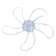 
Yirong electric fan blade thickened general electric fan fan blade floor-standing fan fan wall fan fan fan leaf fan accessories 400350 450mm thickened type durable 16 inches 14 inches (350mm) 5-leaf wind blade
