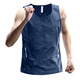 Allen Burton Sportsweste Sommer Dünne Basketball Sporttraining ärmellose schnelle Trocknungskleidung Eisdraht Marathon Candid Navy Blue [Speed ​​Trockying, atmungsaktives Eisdraht] XL [140-160jin [Jin ist 0,5 kg]]