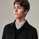 EMZ Ordos [100%cotton wool] Early autumn dwarf classic lapel short net -color jacket man