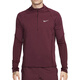 Nike (Nike) Offizielle Website Langarmed T-Shirt Herren Frühling Neues Sportbekleidungstraining Fitness Stand Collar Top FB8565-681 Dark Red L