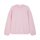Skizzieren Sie Herrenkleidung 2025 Frühlings- und Sommer neuer runder Nackenmotor Pullover Drop Schulter Langarm Sweatshirt Loose Silhouette 9p1414970 687 Hellrosa L.