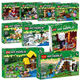 Compatible with Lego Diy Blocks assembled building blocks Minecraft Melon Farm Chicken Coop Boy Children's Toys 838-Domestic Igloo