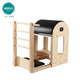 ELINA PILAES official large equipment E38IT wooden ladder bucket Zen soft yoga studio fitness training equipment home core bed dark gray leather IT ladder bucket + with flat small board
