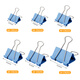 
Bailiven C9215 color long tail clip 60 cylinder 15mm dovetail clip information clip metal bill clip ticket clip storage test paper book clip information paper paper clip