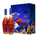马爹利名士VSOP 干邑 白兰地 750ml 双支礼盒 