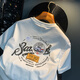 Jeep Spirit Camiseta de manga corta Summer's Summer Loose Flin Style Fun estampado Top Top Top de moda