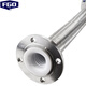FGO stainless steel fluorine lined braided bellows chemical standard BWGF46-16P DN65 length 9 meters DN65 stainless steel fluorine lined