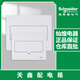 施耐德电气施耐德天鑫全金属面盖配电箱8/12/16/20位回路强电箱EA9F1X20暗装 20回路