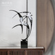 Mr. Nanchu's new Chinese style ornaments and crafts home living room entrance study bedroom decoration house moves and moving gifts Fuyan Zhaocai about 24.5*8*44cm