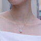 Tahitian Freshwater Pearl Pendant 925 Silver Ice Queen Edison Pearl Necklace 11-12mm High-end Neck Jewelry
