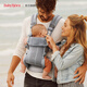 BabyBjorn Swedish brand imported breathable baby carriers and baby carriers Harmony carriers 0-3 years old silver gray