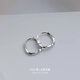 Bai Qixin earrings women's s925 silver needle niche design earrings, trendy and high-end earrings, pierced ears, teacher's day gift, light luxury earrings