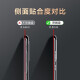 轻夏磁吸翻盖华为mate50pro手机壳新款真皮皮套智能视窗免翻盖接听镜 华为Mate50-隐形磁吸优雅黑高端