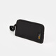 OLOEY Nylon Handbag Men's Mobile Bag Mini Clutch Coin Bag Simple Wallet Black