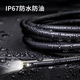Qiaojiang endoscope high-definition camera car maintenance visual mirror engine industrial pipeline detection waterproof probe NTS500 (dual lens 8mm + snake tube 5 meters)