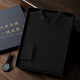 Ordos City Cashmere Pullover Herren 100 Pure Cashmere Sweater Halbschildkröte Hals Bottoming Shirt Erste Line Ready-to-Wear Doppelschichtkragen Offizielles Geschäft Flaggschiff 1980 Pine und Cypress Green L.