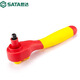 SHIDA 6.3 / 10/12,5 mm Série VDE Isulate Fast-Fall Ratchet Wrench 11981 11981 / [Xiaofei 6,3 mm] 145 mm