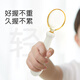 Shixi complementary feeding spoon baby spoon baby learning to eat children independent eating training spoon PPSU silicone short handle curved spoon