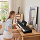 Terence Electric Piano 88 Key Electronic Piano para niños adultos Examen de grado de entrada para principiantes Casa P10 PIHO PORTABLE ELEGANT NEGRO [Teclado contrapeso]