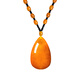 Buhesyt second generation beeswax pendant sweater chain amber long necklace chicken fat yellow ethnic style beeswax pendant for men and women blooming wealth