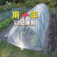Qinkai plastic film is transparent and thickened to prevent rain and keep warm and windproof to cover the small greenhouse for growing vegetables. Agricultural plastic paper, 3 wires thick, 4 meters wide and 30 meters long