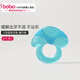 Bobo infant teether molar stick baby teething toy soft silicone boilable chewable third-level tooth-fixing teether magic mushroom-blue