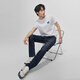 Lee [Ended by Zhang Linghe] Cool pants Spring and summer 723 slim mid waist straight feet medium dark blue thin men's jeans medium dark blue 32