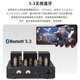 诺普声DA7 蓝牙hifi发烧纯胆机前后级电子管高保真功放机家用音响 黑色