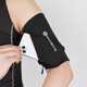 GOWBOYS sports mobile phone arm bag running men's and women's large capacity wrist bag outdoor cycling arm strap arm bag black M (24-27cm)