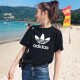 Adidas (Adidas) Camiseta Camiseta de manga corta Fitness para mujeres Fitness transpirable Centual CV9888 Tamaño 32.0