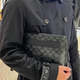 Entraîneur (entraîneur) Coach Men's's's's Business Business Men's Classic Handbag Handbag Handbag Clutch Portefeuille F28614 Black Taille: 29 * 20 * 5cm