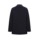 GIOVANNI VALENTINO wool mid-length woolen coat jacket men's business casual windbreaker suit collar slim top Navy XL
