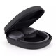 Shuyi Suitable for Sony head-mounted storage bag universal CH510 bag CH520 storage box anti-pressure anti-fall headset CH720N portable handbag protective cover hard box black classic style - black lining headphone bag