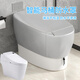 Shuangwei toilet waterproof cover smart toilet all-inclusive anti-splash cover toilet anti-shower dust cover with hook MT-waterproof cover
