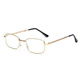 Palmio HD Smart Zoom Gafas de lectura para hombres y mujeres zoom automático 100-700 grados fáciles de transportar gafas de lectura plegables para la versión actualizada de oro Ajuste automático