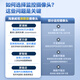 HIKVISION海康威视监控摄像头400万2K高清全彩夜视poe供电AI人形检测语音对讲商超室内半球T14HV3-LA 2.8MM 