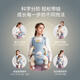 
Clothing mother baby strap waist stool front hug baby hug artifact multifunctional four-season universal sitting stool pure cotton breathable baby strap Kass blue [four season universal comfortable style]