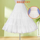 New Fiona violent Lolita daily boneless soft gauze skirt support cosplay mid-length support lolita soft girl JK petticoat white 60CM white soft gauze daily fluffy