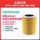 适配安德迈宠物空气净化器滤芯KJ250G-9920S/9933过滤网KJ360G-PE 初效滤网6片装适配KJ250G-9