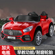 Aobeile children's electric car four-wheeled car can sit for two seats with remote control children's car for boys and women's children toys China Red: Remote control dual-wheel drive hard seat hard wheel 12V4A Swing + Bluetooth + Music + Two seats
