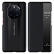 适用原装华为mate50rs保时捷手机壳真皮翻盖Rs限量版mete50全包mt防摔手机保护壳套 华为 Mate 50 RS 保时捷设计 【典雅黑】经典荔枝纹头层牛皮