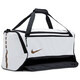 Nike (Nike) Bolsa de entrenamiento para hombres y mujeres, bolsa de cuerpo cruzado, bolso de hombro, bolso, bolsa de transporte, bolsa de viaje, DX9789-100 White