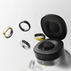 
RingConn Gen 2 Smart Ring Heart Rate Blood Oxygen Healthy Sleep Apnea Monitoring Waterproof Ring Frosted Black No. 6
