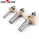 
Renjuyi professional grade double R line cutter woodworking engraving machine cutter head tungsten steel woodworking edge trimming machine cutter milling cutter 12118