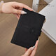 
Abroad multi-functional travel passport bag new anti-theft wallet integrated passport clip ID storage ticket protection black [anti-theft brush]
