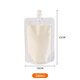 Eiche (Eiche) Sojamilchtasche Chinesische Medizin Packung Flüssige Beutel Saugdüse Saft Milk Tee Transparentes Beutel 200 ml*50c1484
